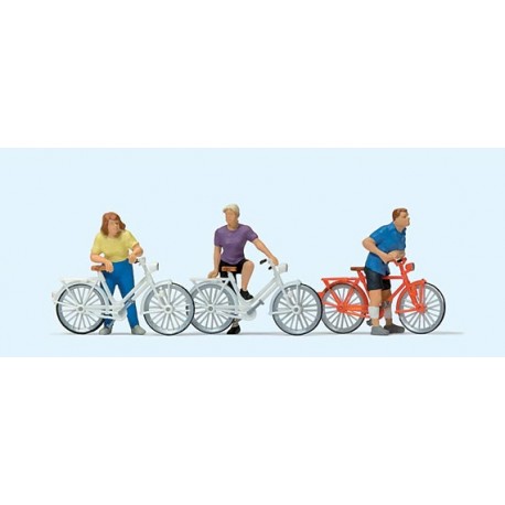 Cyclists.  PREISER 10637