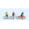 Cyclists.  PREISER 10637