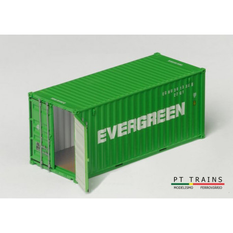 Container 20'DV 'EVERGREEN'.