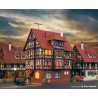 Half-timbered house.