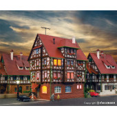 Half-timbered house.