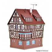 Half-timbered house.