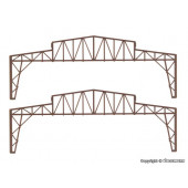 Roof beam for roundhouses.