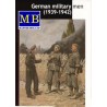 German military men (1939-1942). MASTER BOX 3510