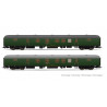 2-unit set DGDC-3000 postal van, RENFE.