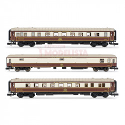 Set de 3 coches "Al-Andalus", RENFE.