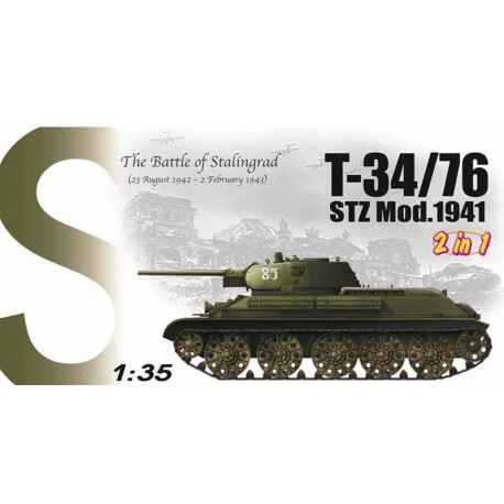 T-34/76 STZ Mod.1941 2 in 1 The Battle of Stalingrad.