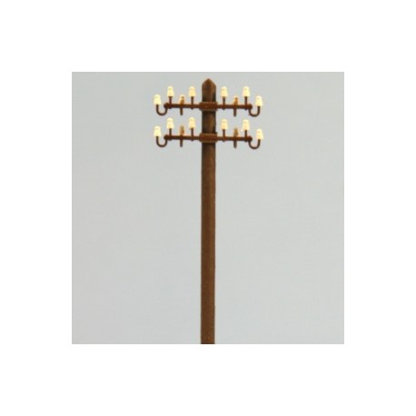 Electric wood pole. RB 2813