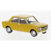 Fiat 128, yellow.