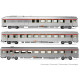 3-unit pack "TEE Mistral", SNCF.