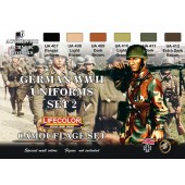 Set 2 Uniformes Alemanes WWII. LIFECOLOR CS05