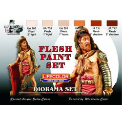 Set de pinturas para piel. LIFECOLOR CS13