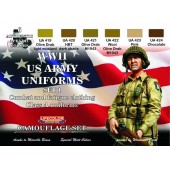 Set 1 Uniformes Estadounidenses WWII. LIFECOLOR CS17