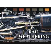 Rail weathering set. LIFECOLOR CS21