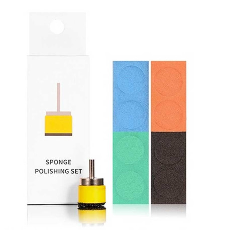 Sponge polishing set.