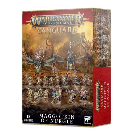 Vanguardia: Agusanados de Nurgle.