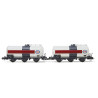 2-unit set of tank wagons, ESSO.