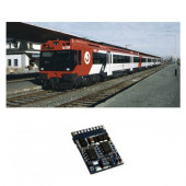 21 pins decoder 21 for RENFE 440/470 RENFE. ESU ER301/440R