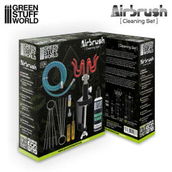 Airbrush cleaning set.