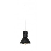 Hanging industrial lamp.