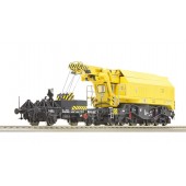 Slewing railway crane for digital operation, DB.