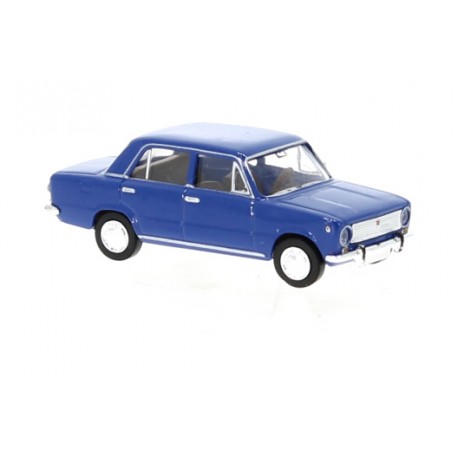 Fiat 124, azul.