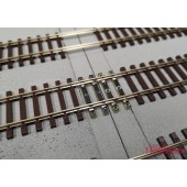 Track rail aligner sleepers (x10).