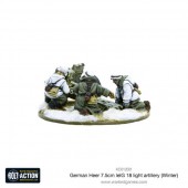 German Heer 7.5cm leIG 18 light artillery (Winter).