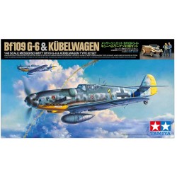 Messerschmitt Bf109 G-6 con Kübelwagen.