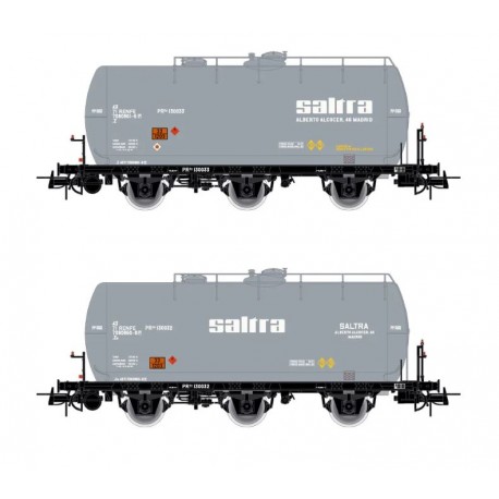 2-unit set of tank wagons, Saltra.