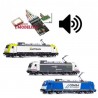 Digital decoder w/ sound for RENFE 253. 8pines