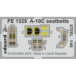 Cinturones de seguridad para A-10C.