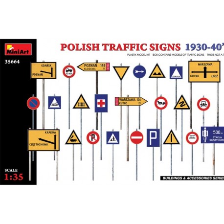 Polish road signs.