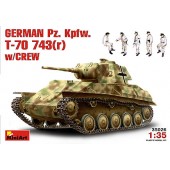 German Pz. Kpfw. T-70 743(r). MINIART 35026