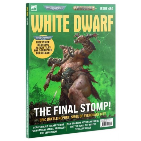 Número 489 de la revista White Dwarf. Junio 2023.