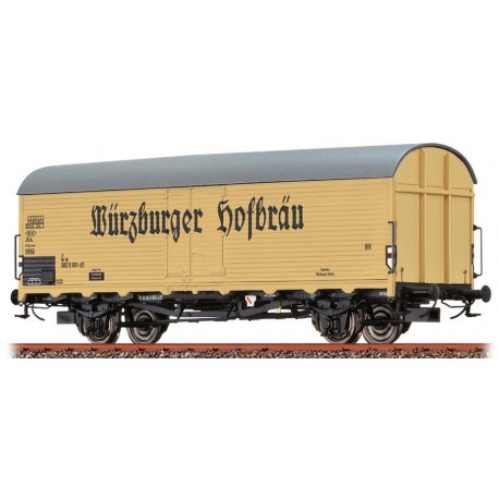 Refrigerator Car Ibdlps 383 "Würzburger Hofbräu”, DB.