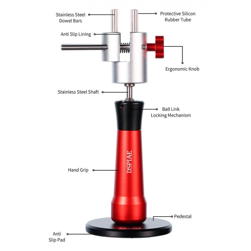 DSPIAE - AT-TV Precision Stainless Steel Clamp Vise