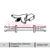 Engate extremo para Ferrobus 591 RENFE.