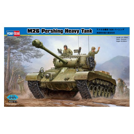 M26 Pershing heavy tank. HOBBY BOSS 82424