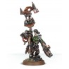 Ork Nob With Waaagh! Banner.