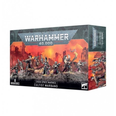 Marines espaciales del caos. Cultist Warband.