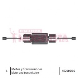 Motor e transmissões. RENFE 279.