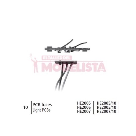 Light PCBs. RENFE 279.