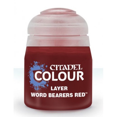 Layer: Word Bearers Red, 12 ml.