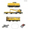 Analogue starter set locomotive class 212 with crane train