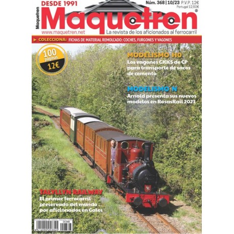 Revista Maquetren, nº 368.