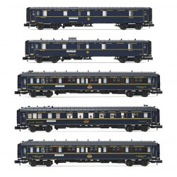 Set de 5 coches "Orient Express". CIWL.