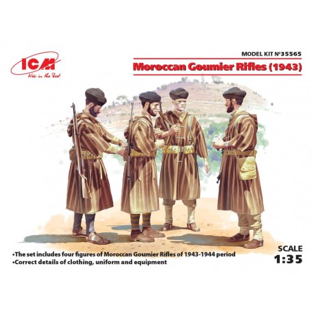 Moroccan Goumier Rifles (1943).