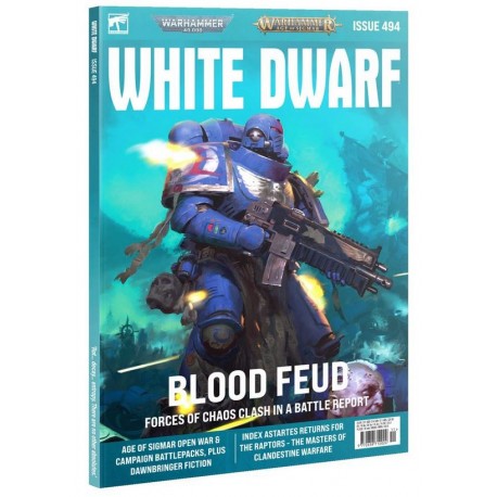 Número 494 de la revista White Dwarf. Noviembre 2023.