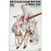 WWII Soviet Assault Red Army winter gear. TRUMPETER 00414